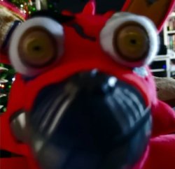 Foxy plush Fnaf Meme Template