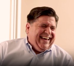 Pritzker Laughing Meme Template