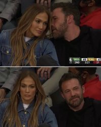 Jlo and ben Meme Template
