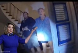 Nancy Pelosi police raid Meme Template