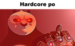 Hardcore Po Meme Template