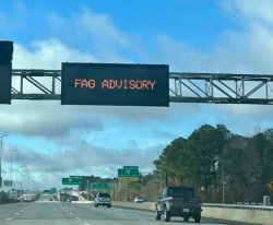 Freeway warning Meme Template