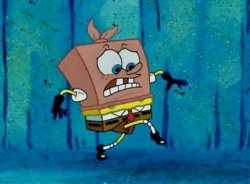 SpongeBob Sneaking Meme Template