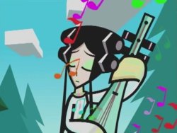 Rattle Diva playing her guitar Meme Template