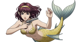 faye mermaid Meme Template