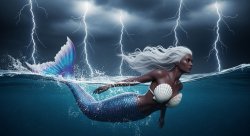 mermaid storm Meme Template