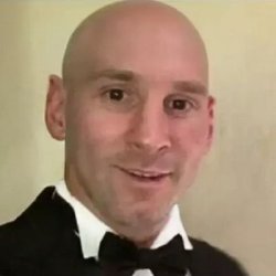 Messi baldy Meme Template