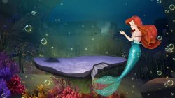 ariel meets who Meme Template