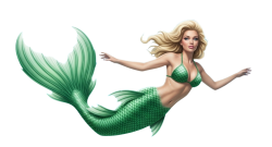 melania mermaid Meme Template