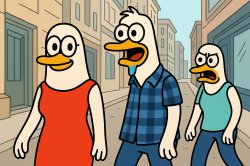 Distracted dux Meme Template