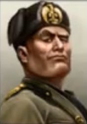Chad mussolini Meme Template