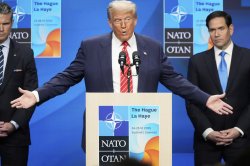 Trump NATO Meme Template