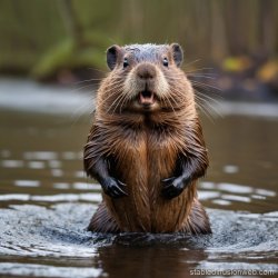 Revolutionary Beaver Meme Template