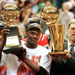Mj holding chip Meme Template