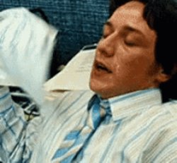 Hot Fanning James McAvoy Meme Template