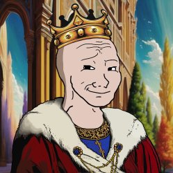King Meme Template