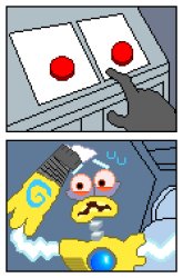 Two buttons Wubboc Edition Meme Template