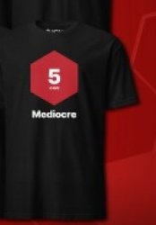 "Mediocre" shirt Meme Template