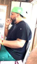 Short Big Back Eating Meme Template