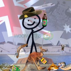 classic stereotype australian Meme Template