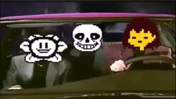 Undertale car Meme Template