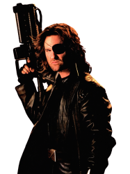 Snake Plissken in jacket Meme Template