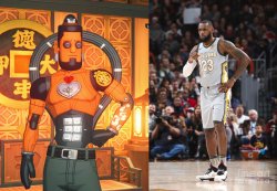 LeBron James versions Meme Template