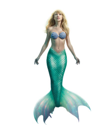 blonde ariel Meme Template