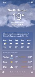 Apple Weather Meme Template