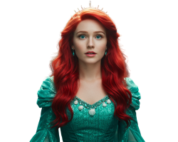 live action ariel 12 Meme Template