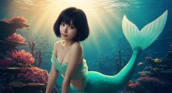 asian ariel Meme Template