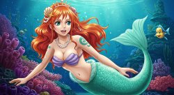 mermaid nami Meme Template