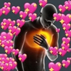 My heart Meme Template