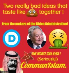 2 bad ideas combined CommunIslam Meme Template