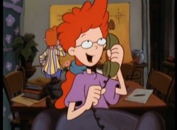 Pepper Ann on the Phone Meme Template