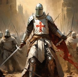 Crusader Knight Meme Template