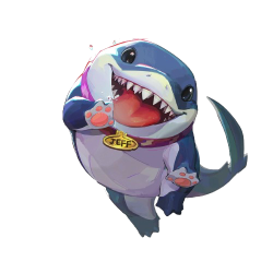 Jeff The Land Shark Meme Template