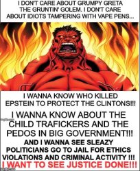 Angry Red Hulk Meme Template