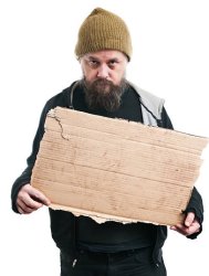 Homeless guy Meme Template