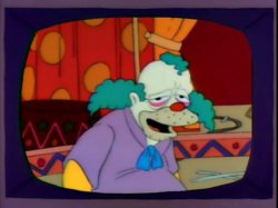 Krusty cansado Meme Template