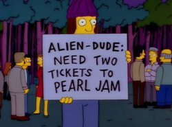 Tickets to Pearl Jam Meme Template