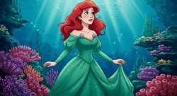 barabara ariel Meme Template