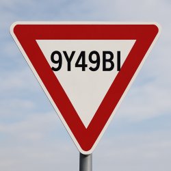 9y49bi sign Meme Template