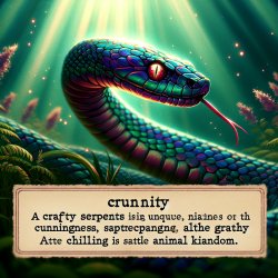 the serpent was more crafty {in an evil sense} than any other wi Meme Template