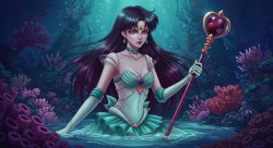 sailor pluto Meme Template
