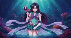 sailor pluto Meme Template