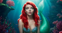 anya as ariel Meme Template