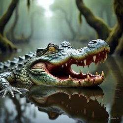 Meth Gator Meme Template