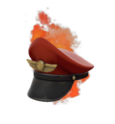 Team Captain (Burning Flames) Meme Template