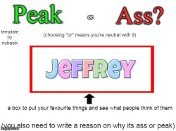 Jeffrey Meme Template